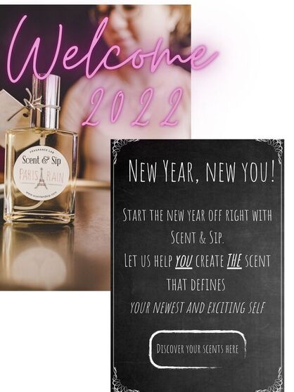 new year, new you.  Welcome 2022.  Start the new year off with a new scent 